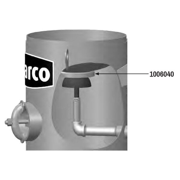 O-Ring For Orange Pop-Up, Marco, Mfr#: 1006040